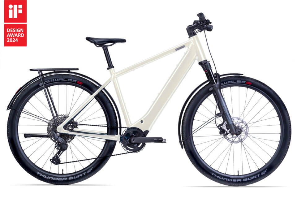 Produktbild leichtes E-Bike mit Bosch SX-Motor Skye von Coboc