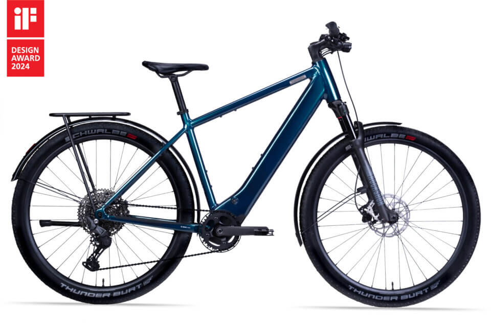 Produktbild leichtes E-Bike mit Bosch SX-Motor Skye von Coboc