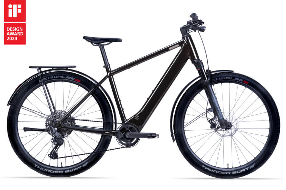 Produktbild leichtes E-Bike mit Bosch SX-Motor Skye von Coboc