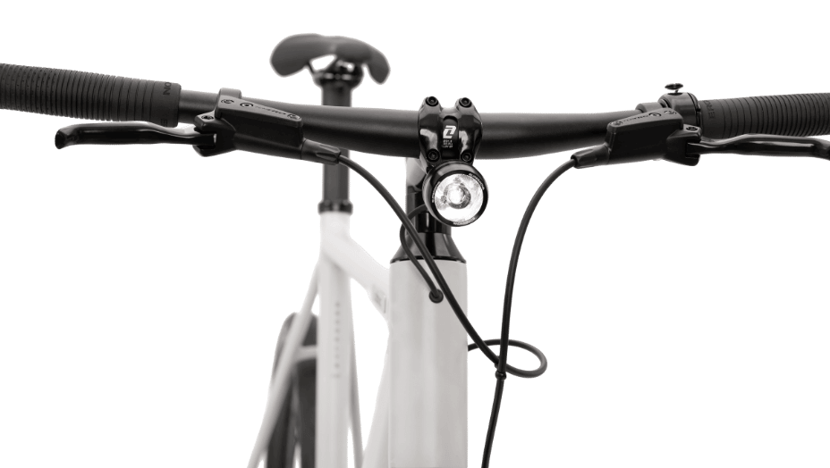 Coboc E-Bike Brooklyn FAT Cloud White Cockpit