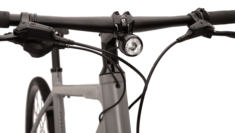 Coboc E-Bike Sydney Astro Grey Cockpit