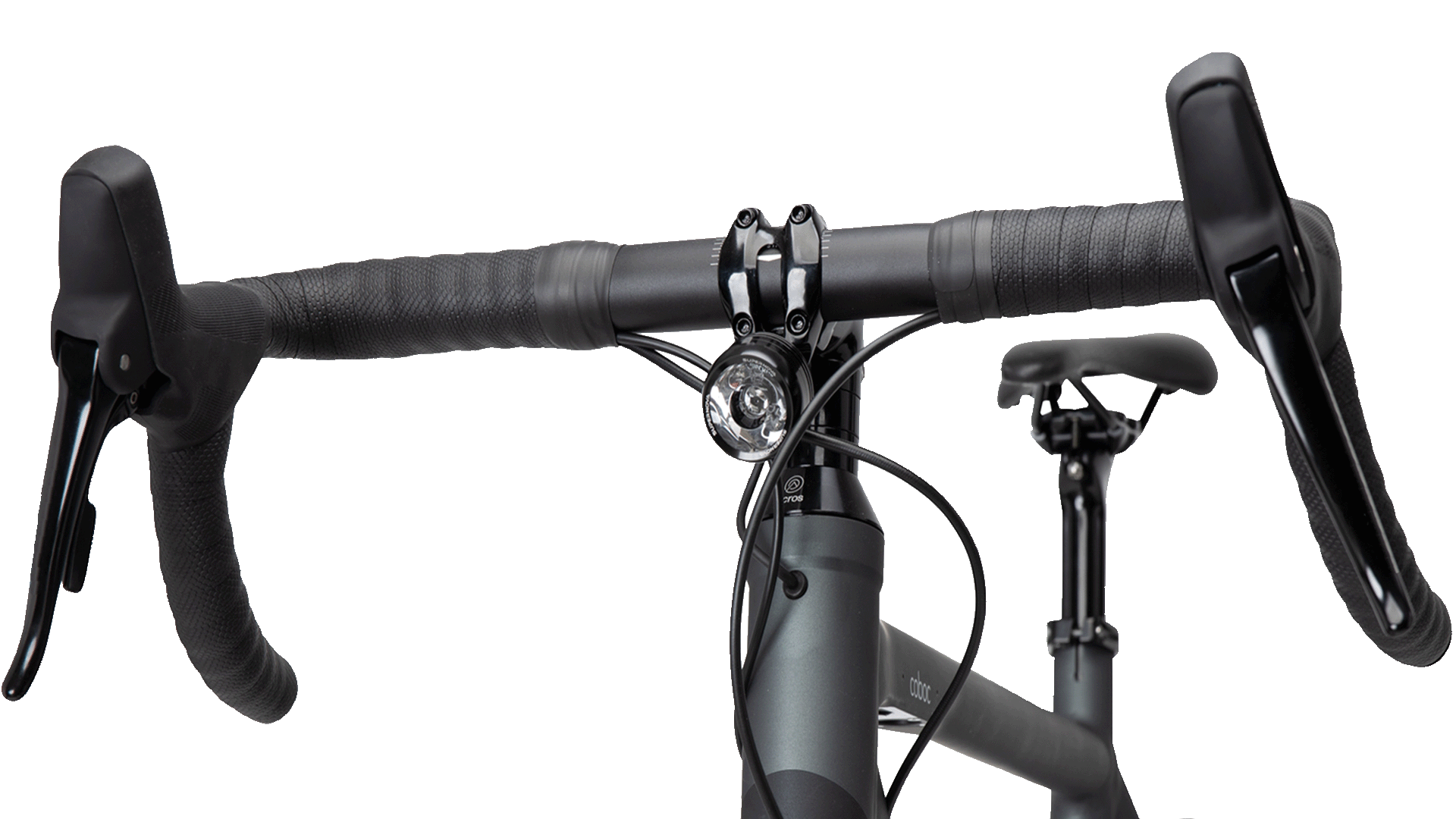 Lenker Touren-E-Bike Torino Tour von Coboc in Grey Black